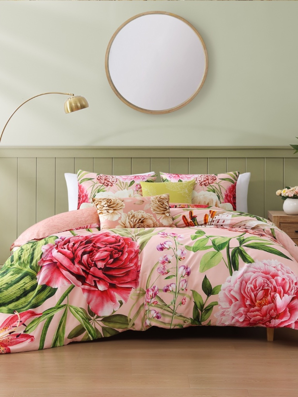 Bebejan Spring Forever Reversible Queen Comforter Set